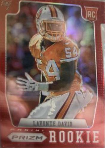 Lavonte David [Orange Jersey Red Prizm Die Cut] #278