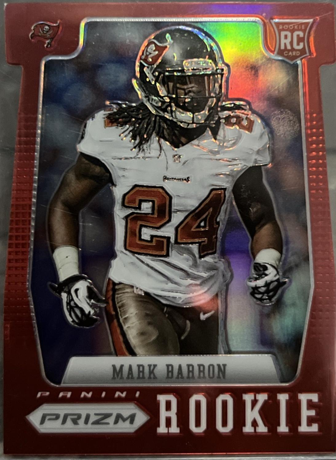 Mark Barron [Arms Straighter Red Prizm Die Cut] #280