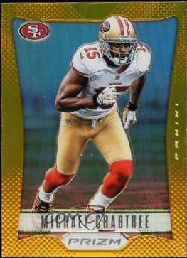 Michael Crabtree [Gold Prizm] #165