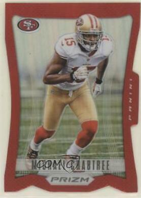 Michael Crabtree [Red Prizm Die Cut] #165
