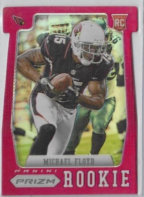 Michael Floyd [Red Prizm Die Cut] #222