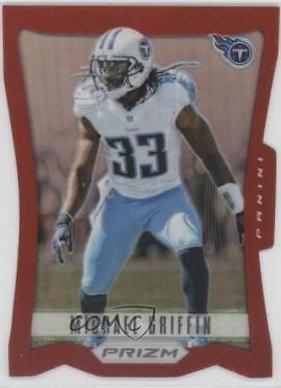Michael Griffin [Red Prizm Die Cut] #191