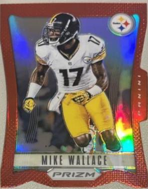 Mike Wallace [Red Prizm Die Cut] #153