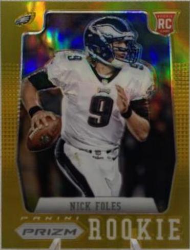 Nick Foles [Gold Prizm] #224