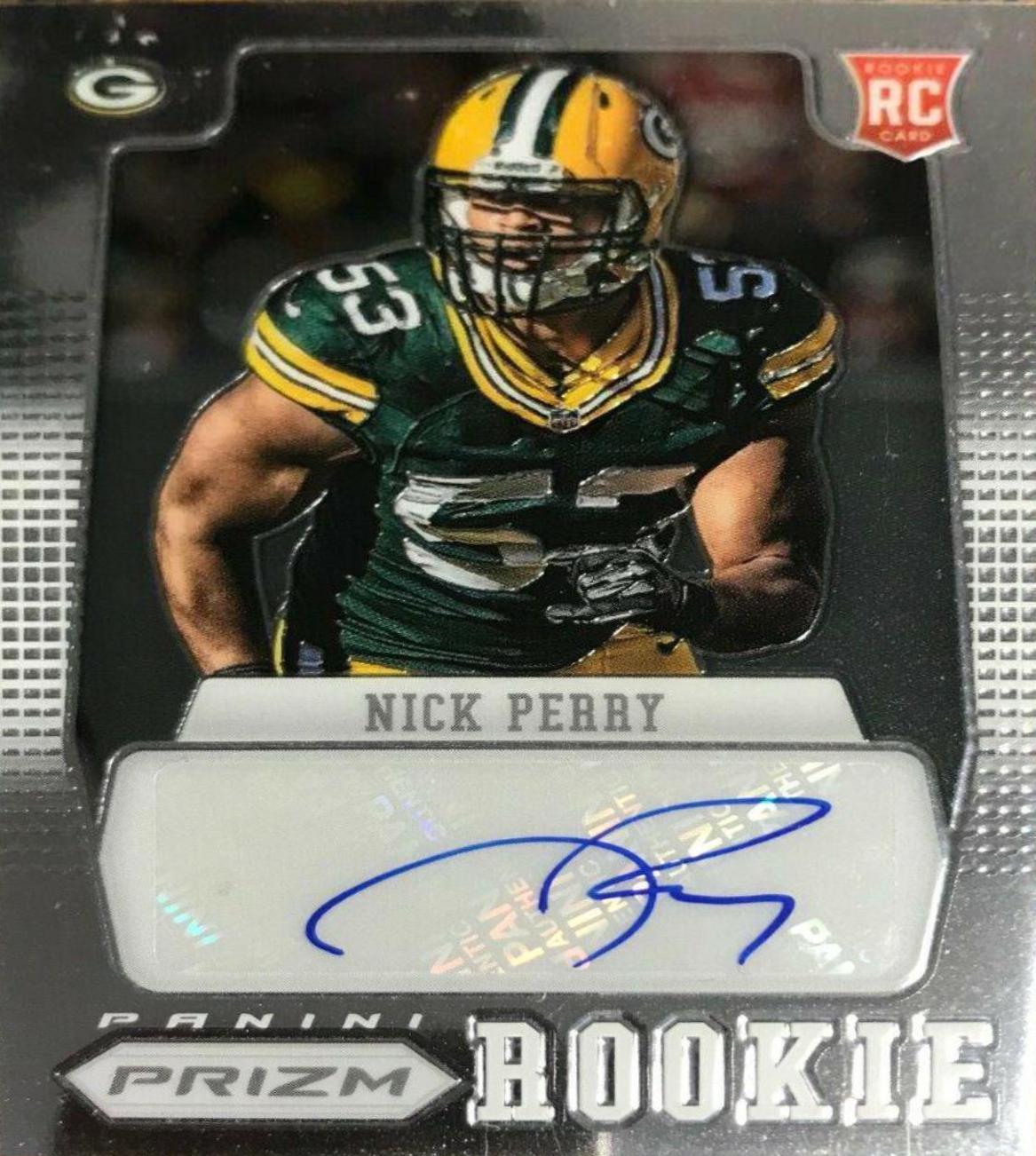 Nick Perry [Autograph Prizm] #287