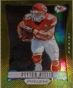 Peyton Hillis [Gold Prizm] #97