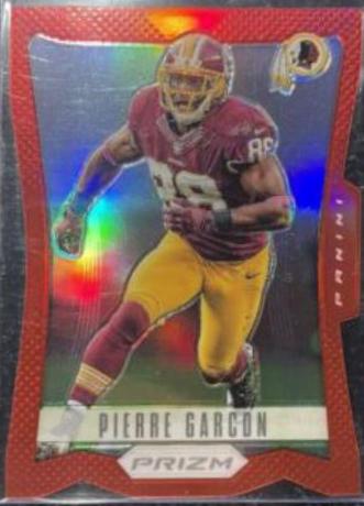 Pierre Thomas [Red Prizm Die Cut] #123