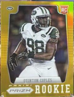 Quinton Coples [Gold Prizm] #289