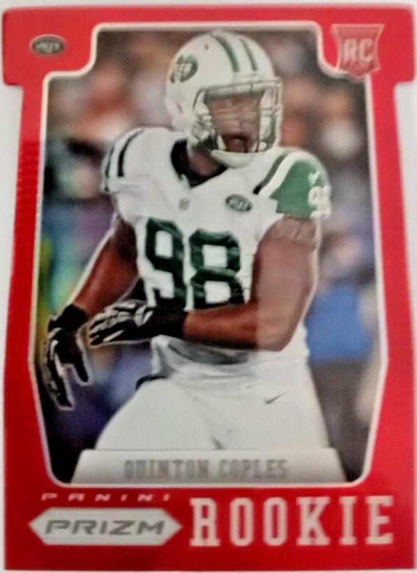 Quinton Coples [Red Prizm Die Cut] #289