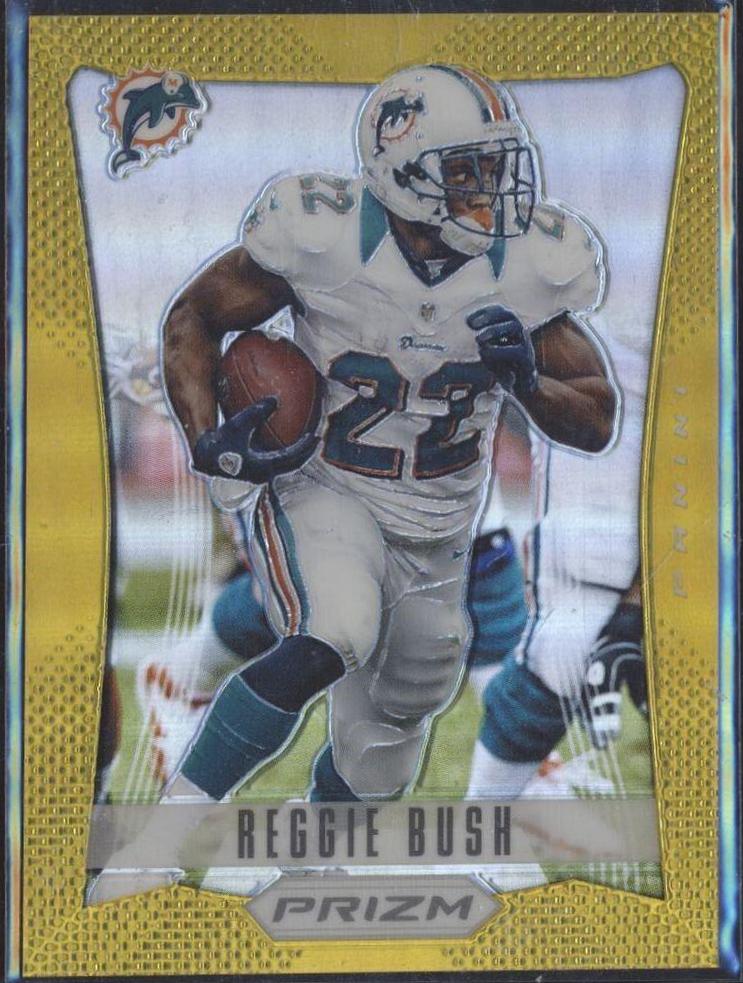 Reggie Bush [Gold Prizm] #104