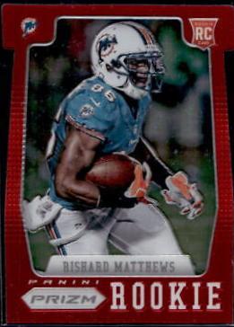 Rishard Matthews [Red Prizm Die Cut] #255