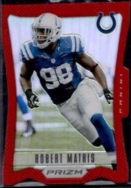 Robert Mathis [Red Prizm Die Cut] #86