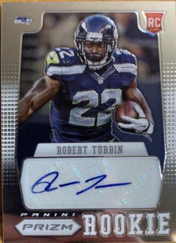 Robert Turbin [Green Gloves Autograph] #228