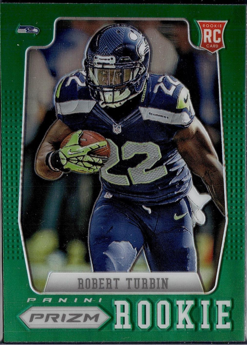 Robert Turbin [Green Gloves Green Prizm] #228