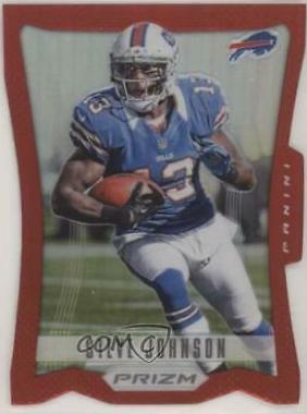 Steve Johnson [Red Prizm Die Cut] #24