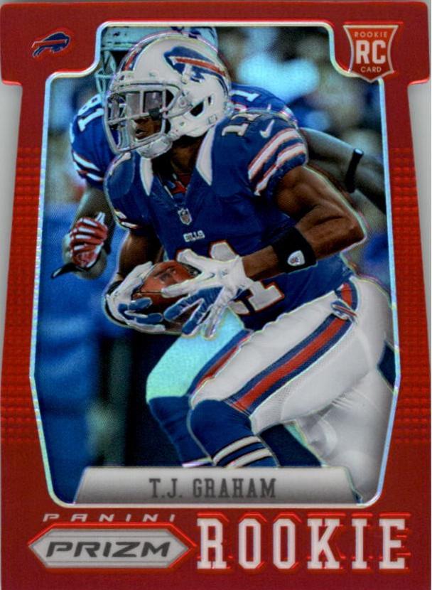 T.J. Graham [Red Prizm Die Cut] #234