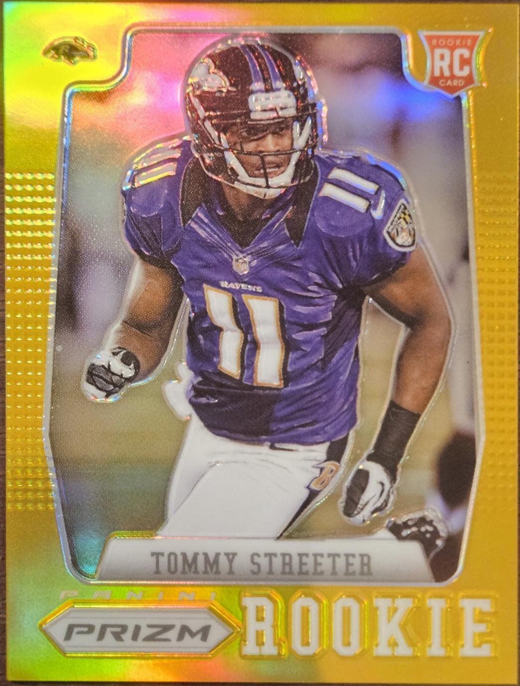 Tommy Streeter [Gold Prizm] #281
