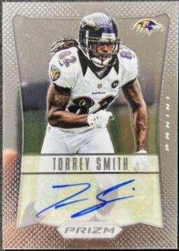 Torrey Smith [Autograph Prizm] #63