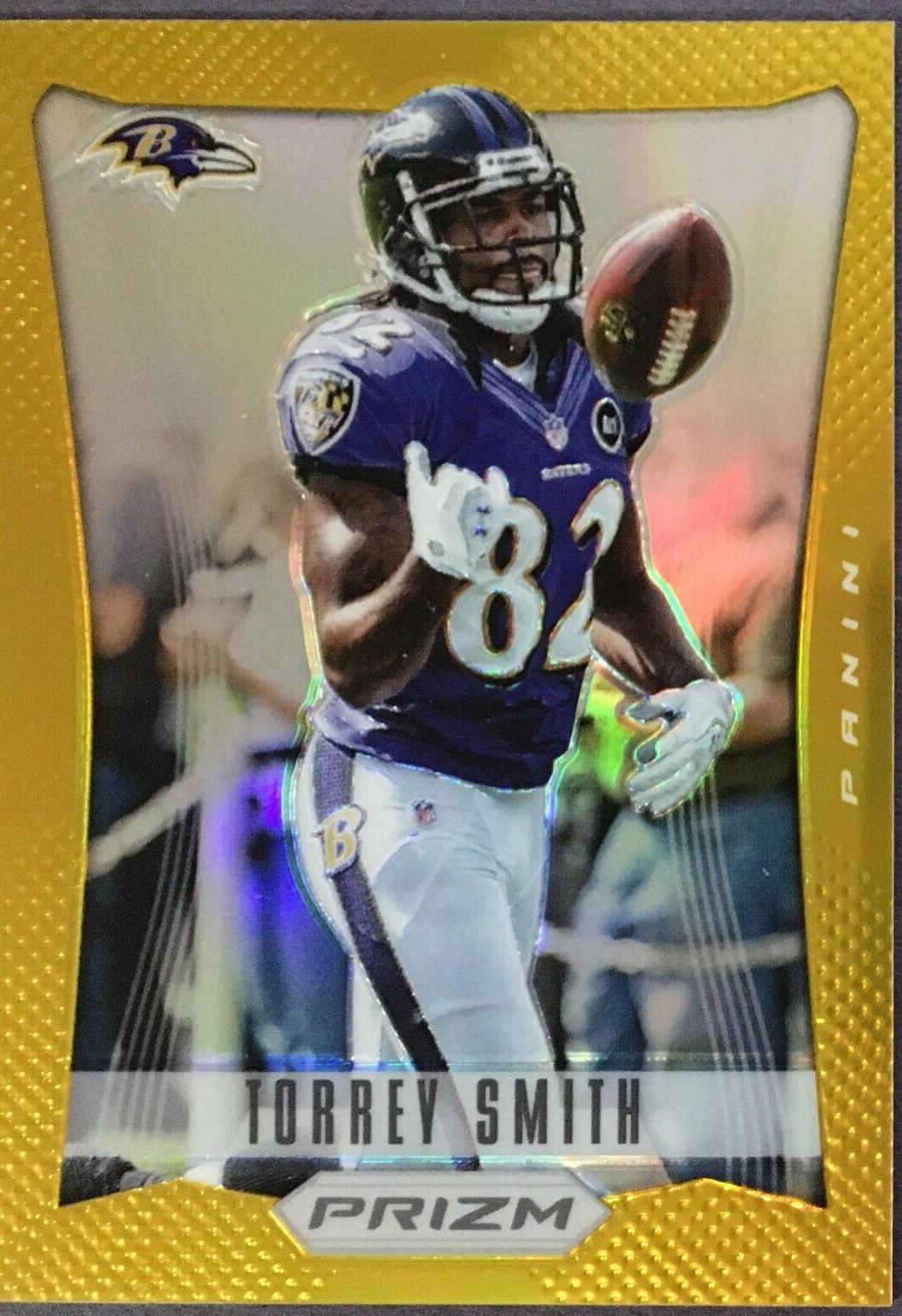 Torrey Smith [Gold Prizm] #19