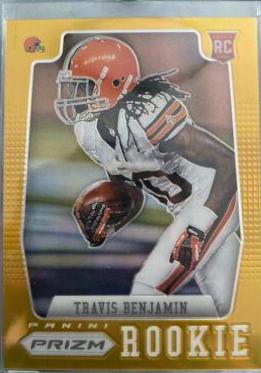 Travis Benjamin [Gold Prizm] #286