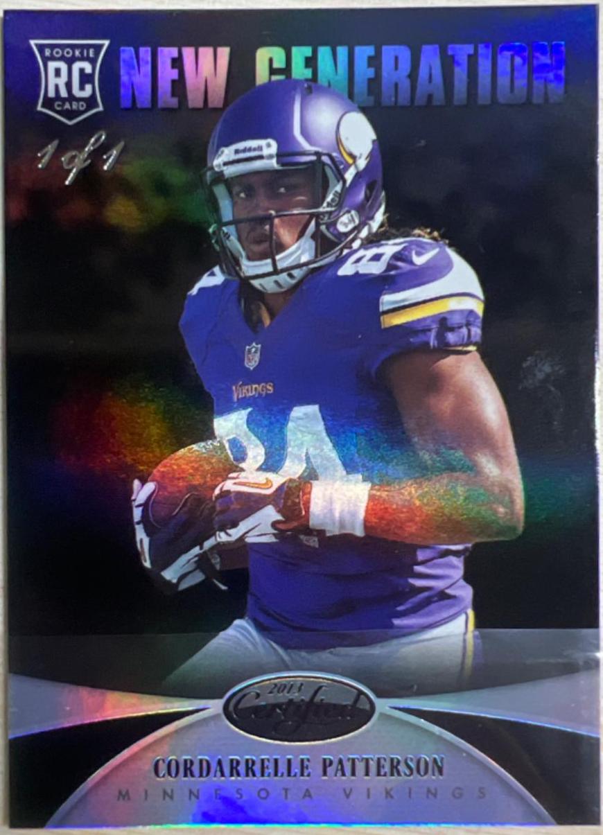 Cordarrelle Patterson [Platinum Black] #216