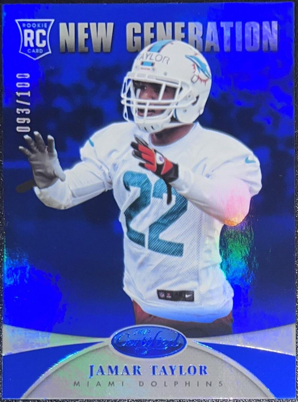 Jamar Taylor [Mirror Blue] #237