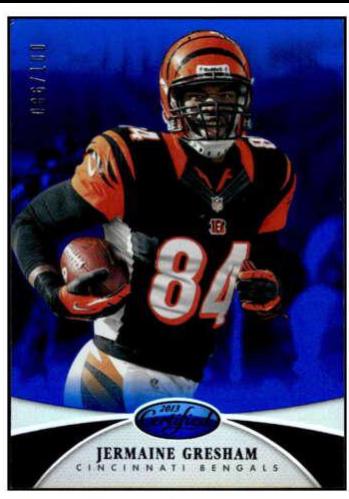 Jermaine Gresham [Mirror Blue] #9