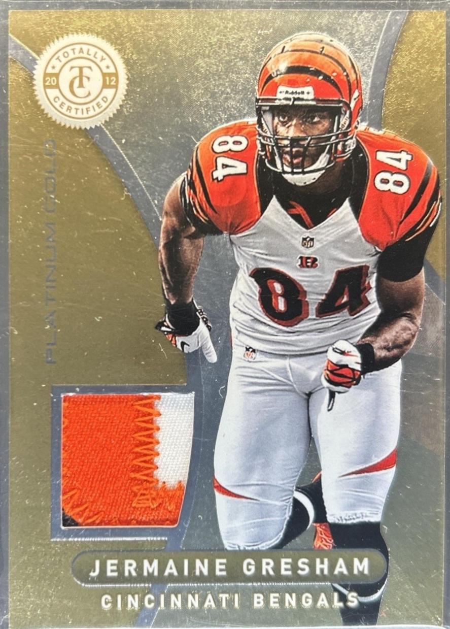 Jermaine Gresham [Mirror Gold] #9
