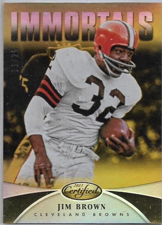 Jim Brown [Mirror Gold] #178