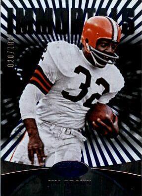 Jim Brown [Platinum Blue] #178