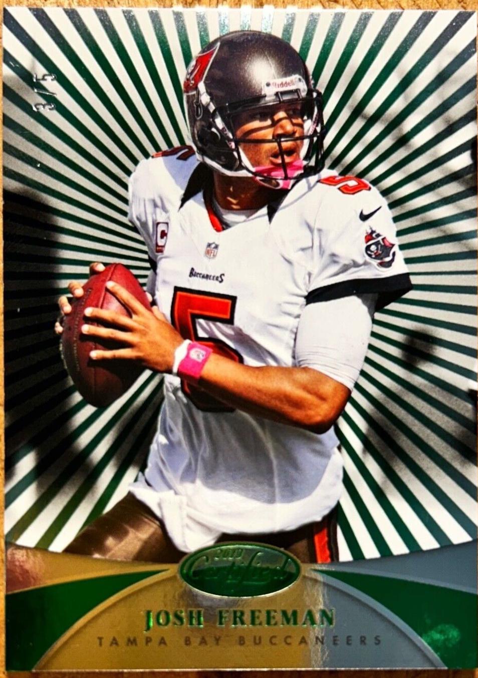 Josh Freeman [Platinum Emerald] #107