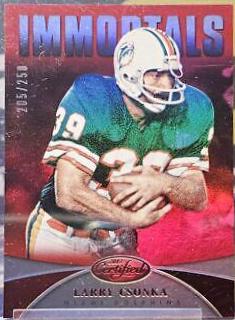 Larry Csonka [Mirror Red] #187
