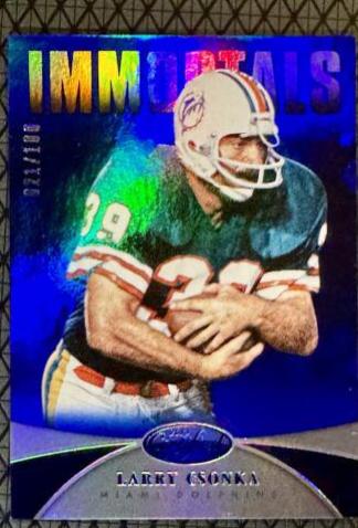 Larry Csonka [Platinum Blue] #187