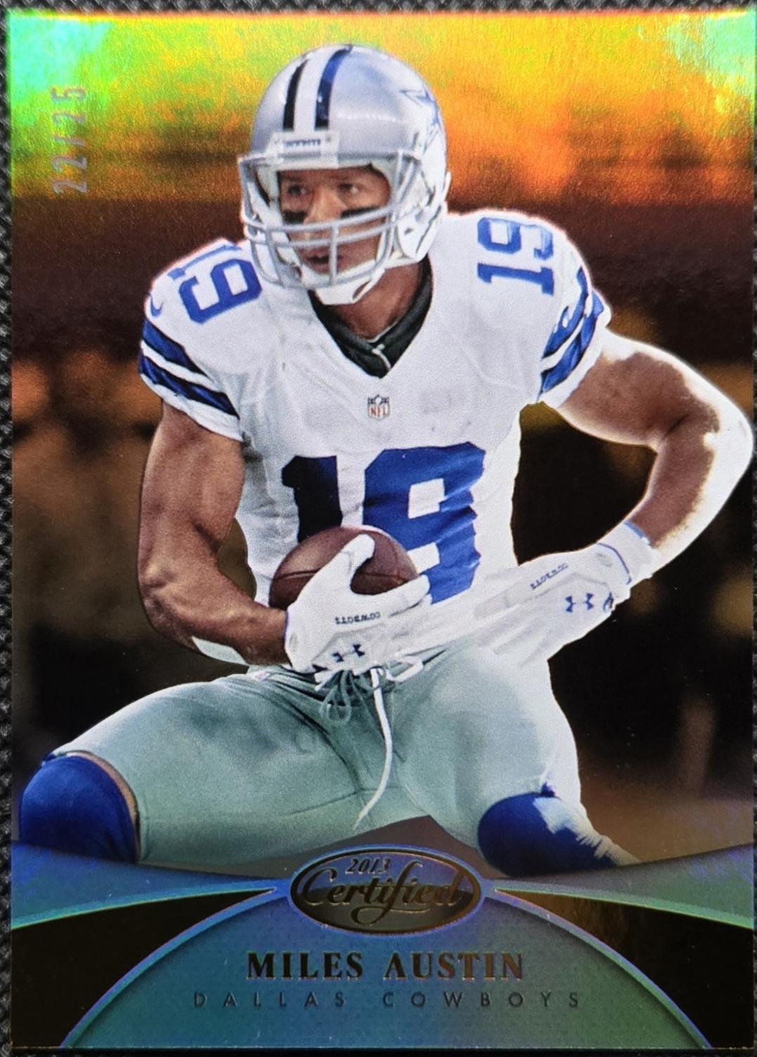 Miles Austin [Mirror Gold] #113