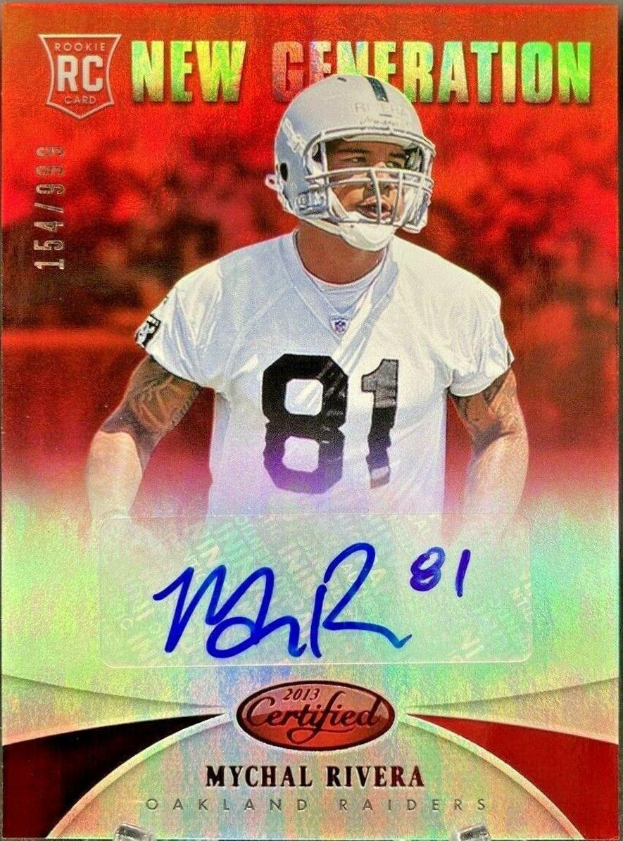Mychal Rivera [Mirror Red] #283