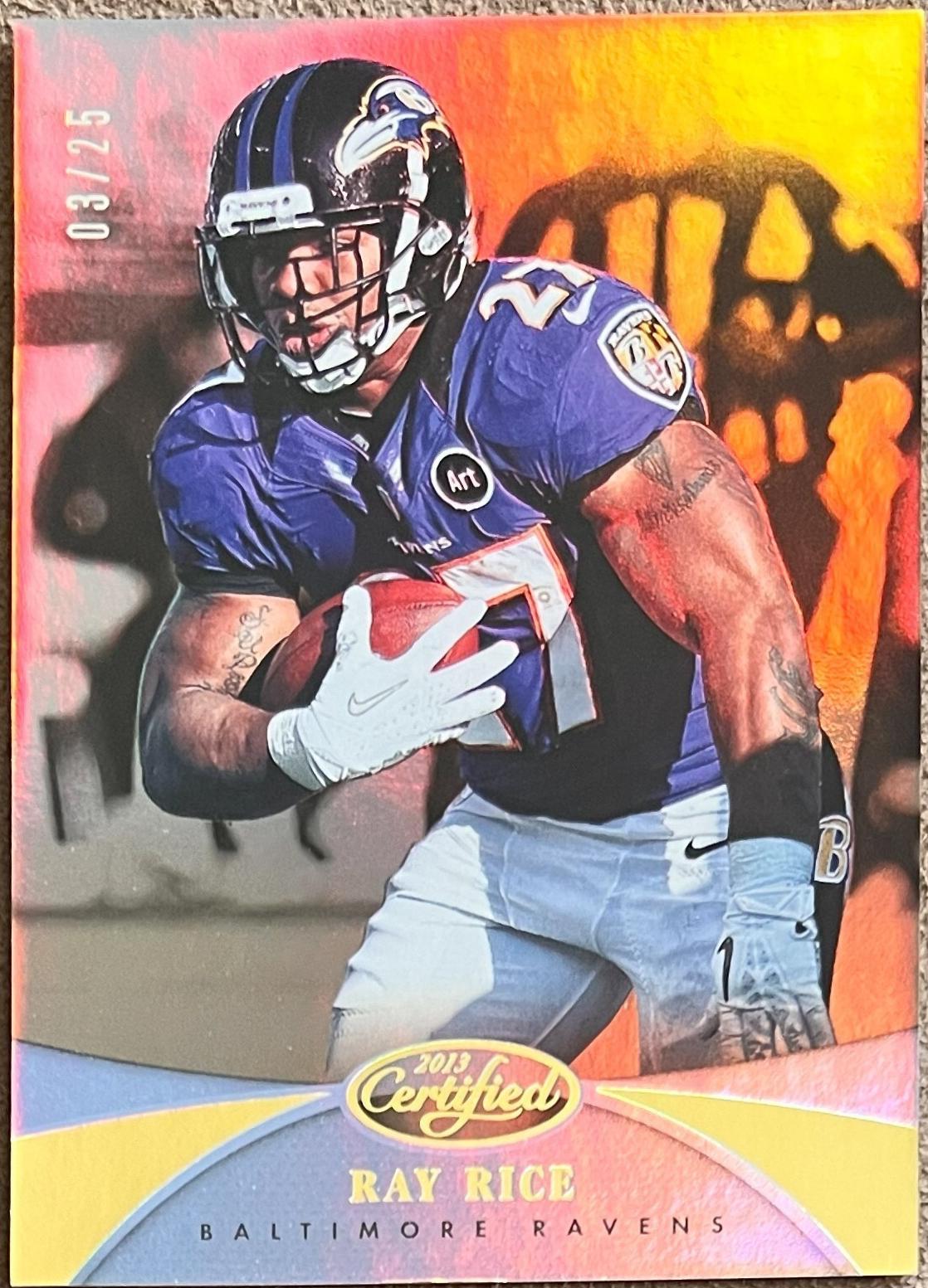 Ray Rice [Mirror Gold] #4