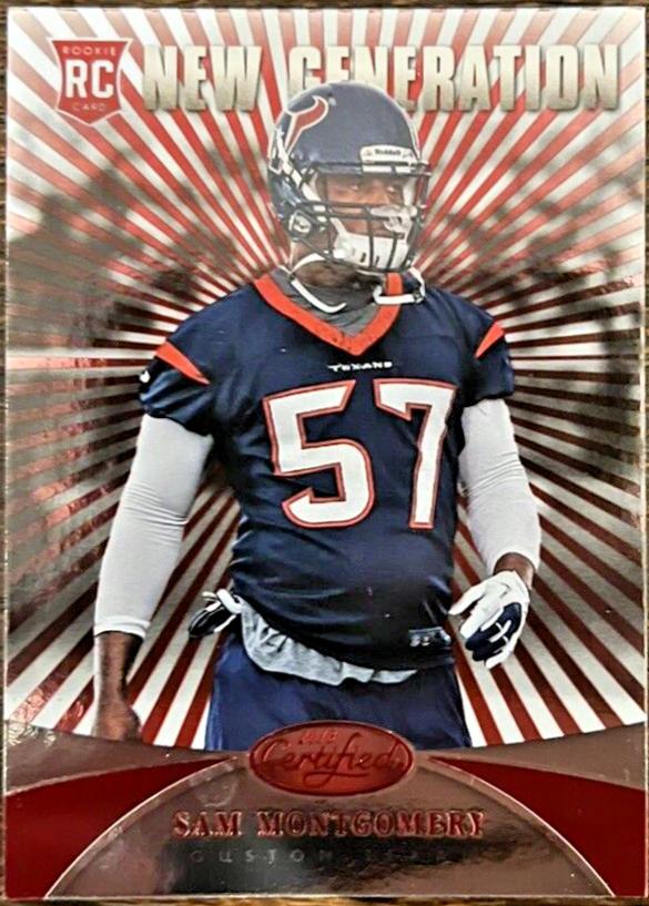 Sam Montgomery [Platinum Red] #281