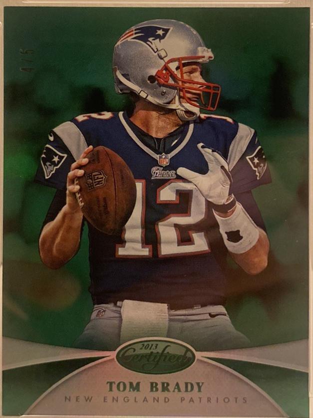 Tom Brady [Platinum Emerald] #47