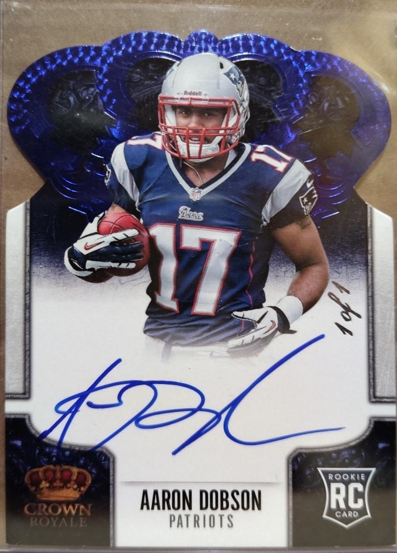 Aaron Dobson [Signature Die Cut Silver] #201