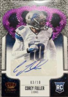 Corey Fuller [Signature Die Cut Red Holo] #122