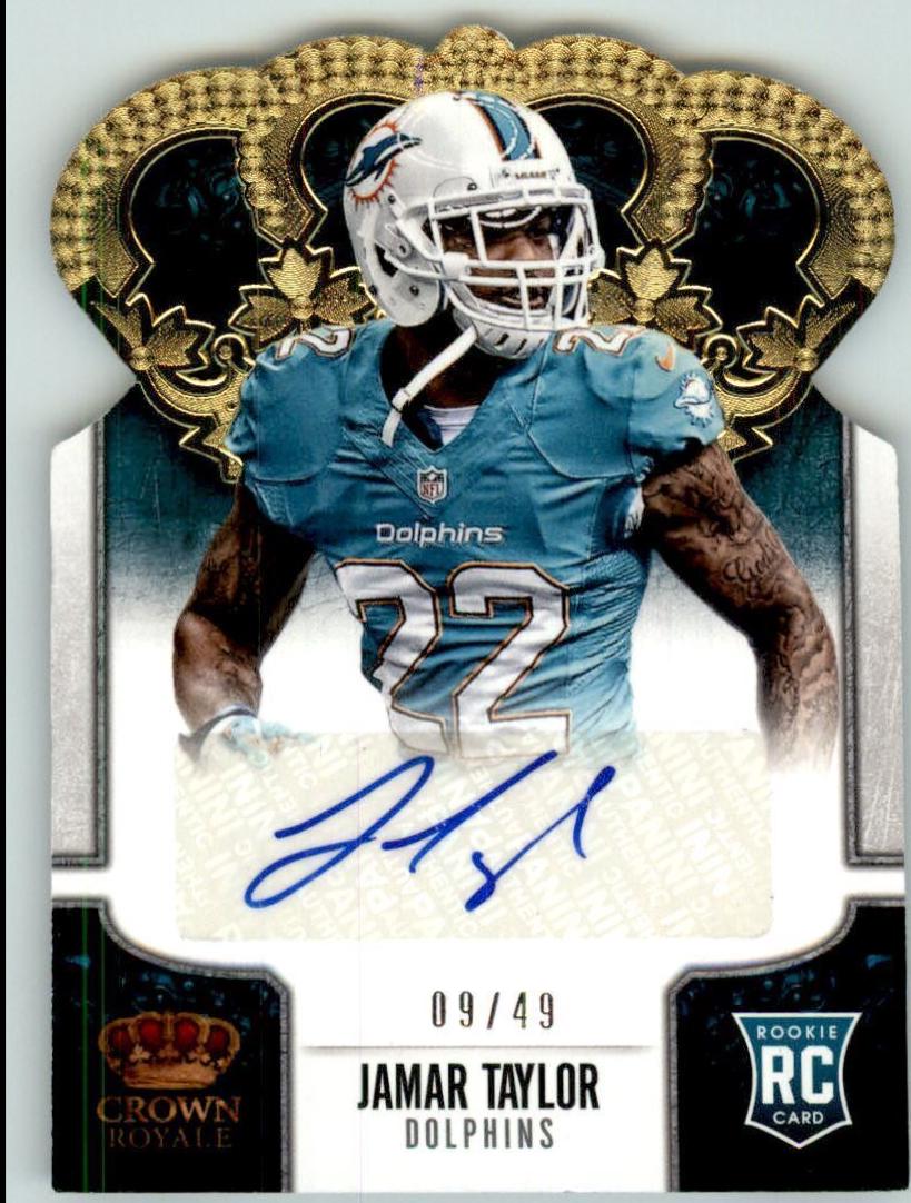 Jamar Taylor [Signature Die Cut Gold] #142