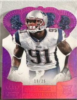 Jamie Collins [Gold Holo Die Cut] #143