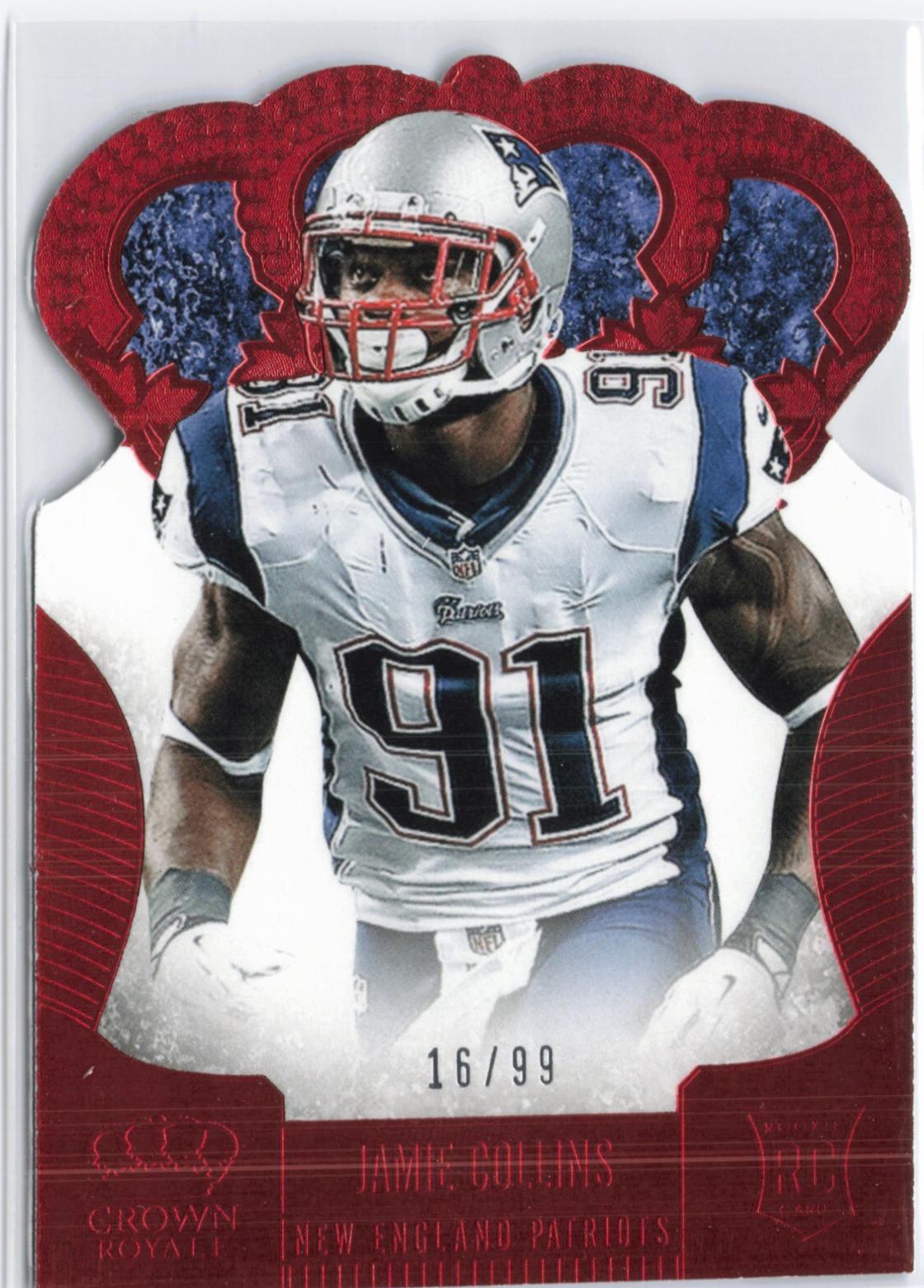 Jamie Collins [Red Die Cut] #143