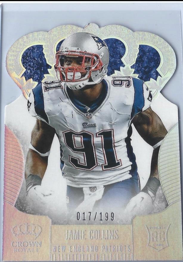 Jamie Collins [Silver Holo Die Cut] #143