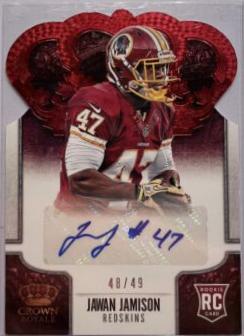 Jawan Jamison [Signature Die Cut Red] #146