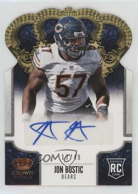 Jon Bostic [Signature Die Cut Gold] #149
