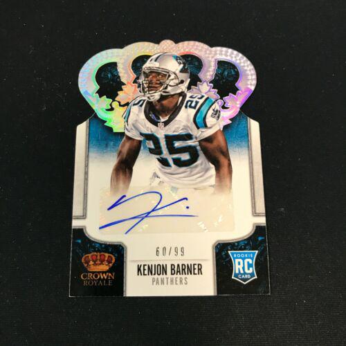 Kenjon Barner [Signature Die Cut Silver Holo] #156