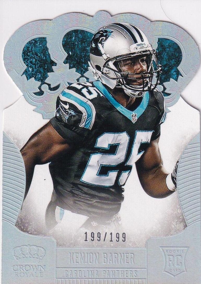 Kenjon Barner [Silver Die Cut] #156