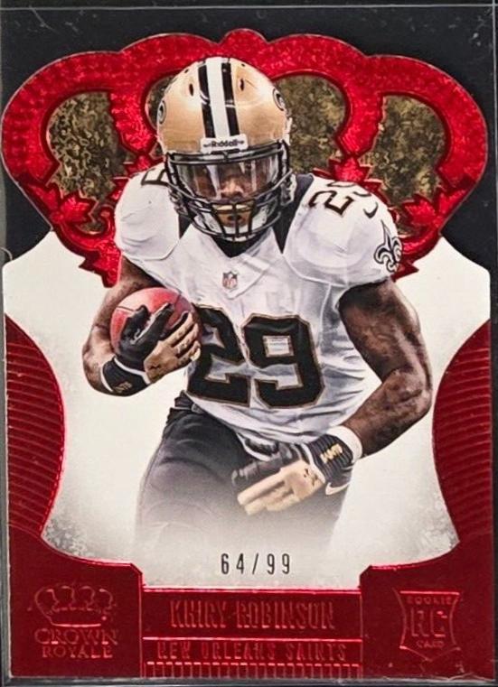 Khiry Robinson [Red Die Cut] #159