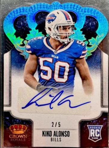 Kiko Alonso [Signature Die Cut Platinum Holo] #160